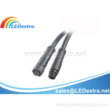 Mini Male and Female Waterproof Connector Cable